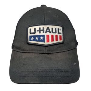 U-Haul 2018 Strapback Mesh Back Trucker Hat Black One Size Sportex